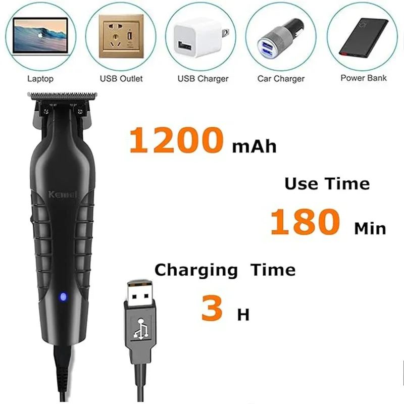 Kemei KM-2299 USB Fast Chargin - مراجعة Router Trim Base وسعره