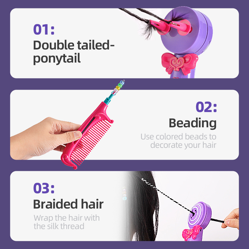 Kids DIY Braiding Hairstyle To - مراجعة Power Tools Kids وسعره