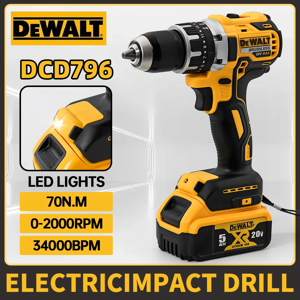 Dewalt DCD796 Wireless Brushle - مراجعة Dewalt Power Tools Xr وسعره
