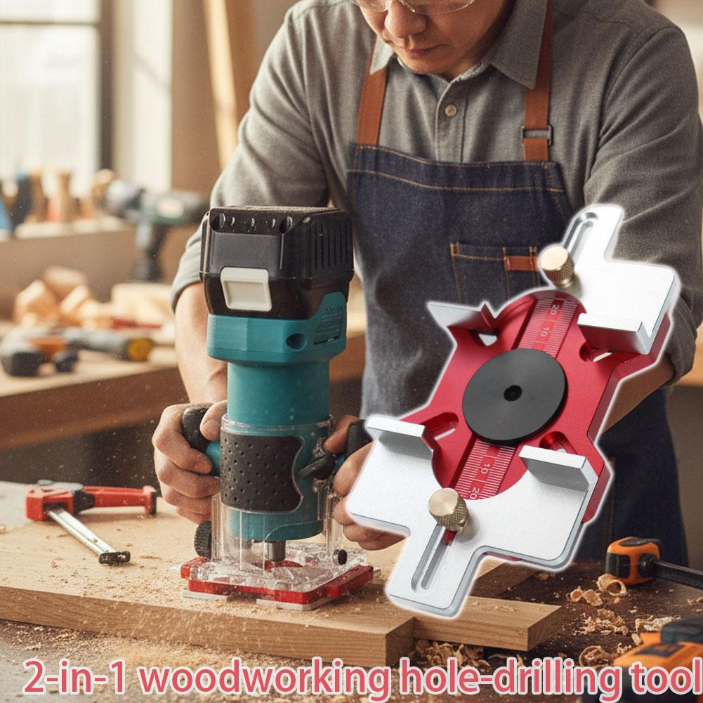 Woodworking 2-in-1 Slotted Inv - مراجعة Router Trim Base وسعره
