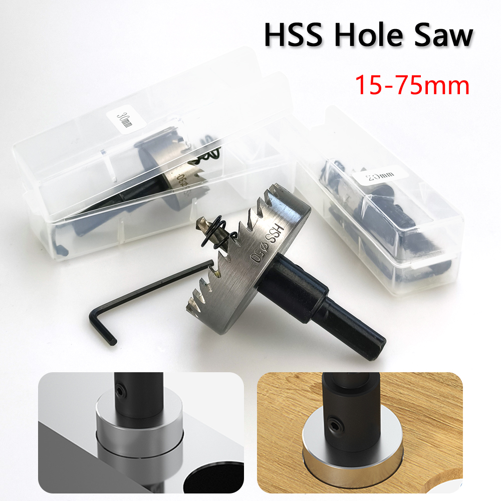HSS Hole Saw 16-100mm Cobalt H - مراجعة Power Tools Kobalt وسعره