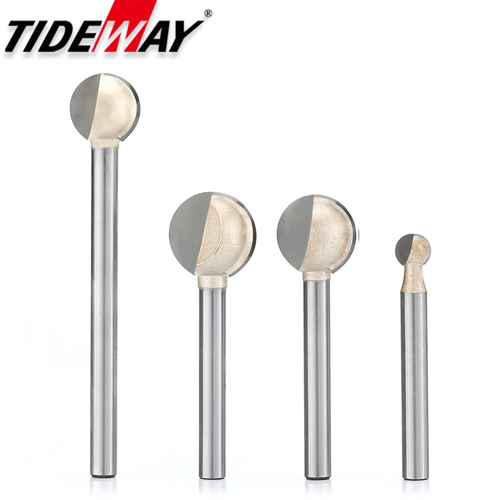 Tideway 3mm 6mm Shank Ball Nos - مراجعة Router Trim Base وسعره