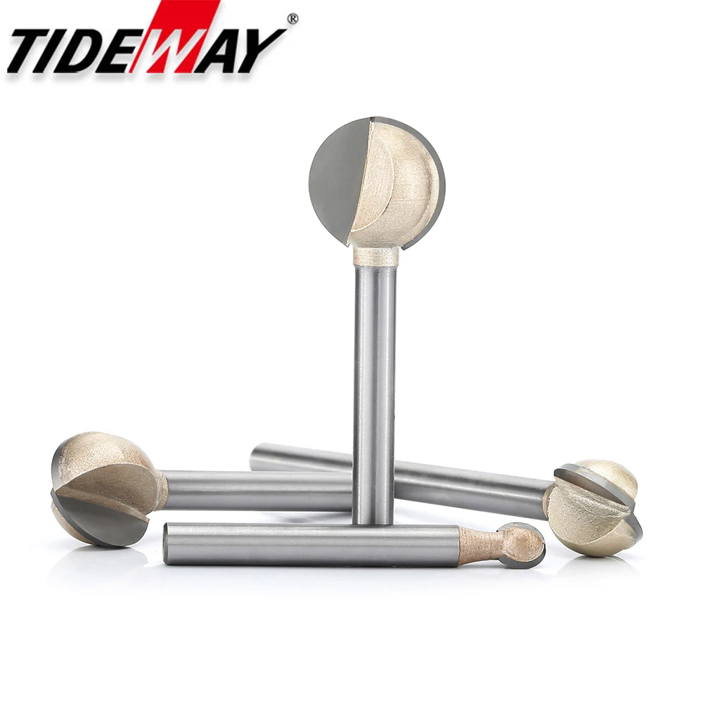 Tideway 3mm 6mm Shank Ball Nos - مراجعة Router Trim Base وسعره