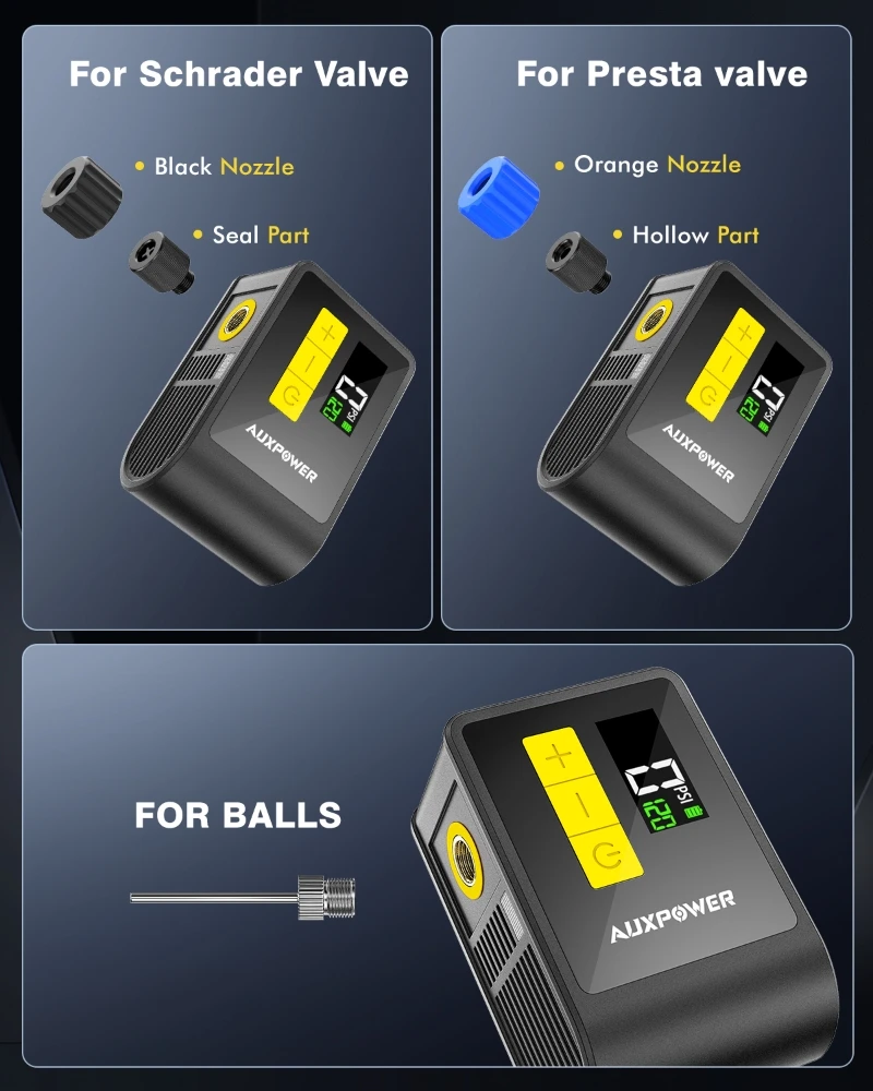 120PSI Mini Electric Air Pump  - مراجعة Air Compressor Mini وسعره