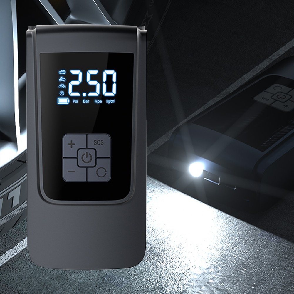 7.4/12V Digital Air Pump 150PS - مراجعة Air Compressor Mini وسعره