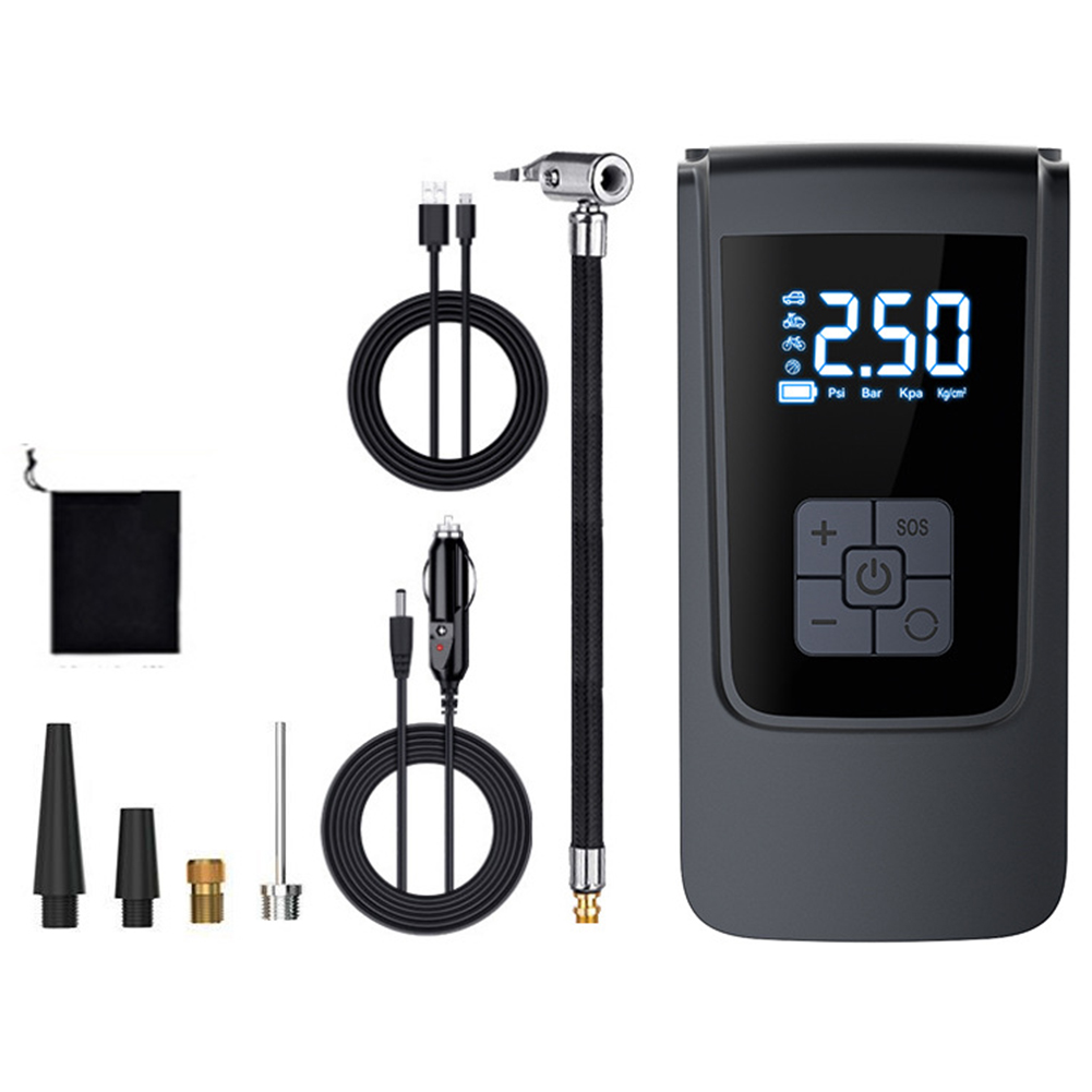 7.4/12V Digital Air Pump 150PS - مراجعة Air Compressor Mini وسعره
