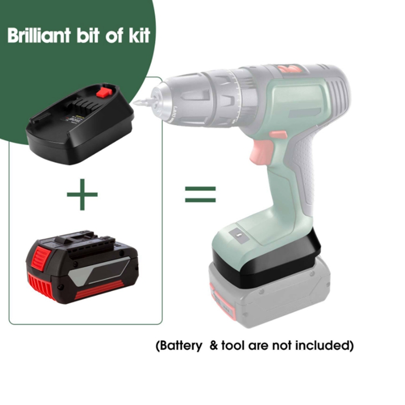 Battery Adapter for Bosch 18V  - مراجعة Power Tools Battery Adapter وسعره