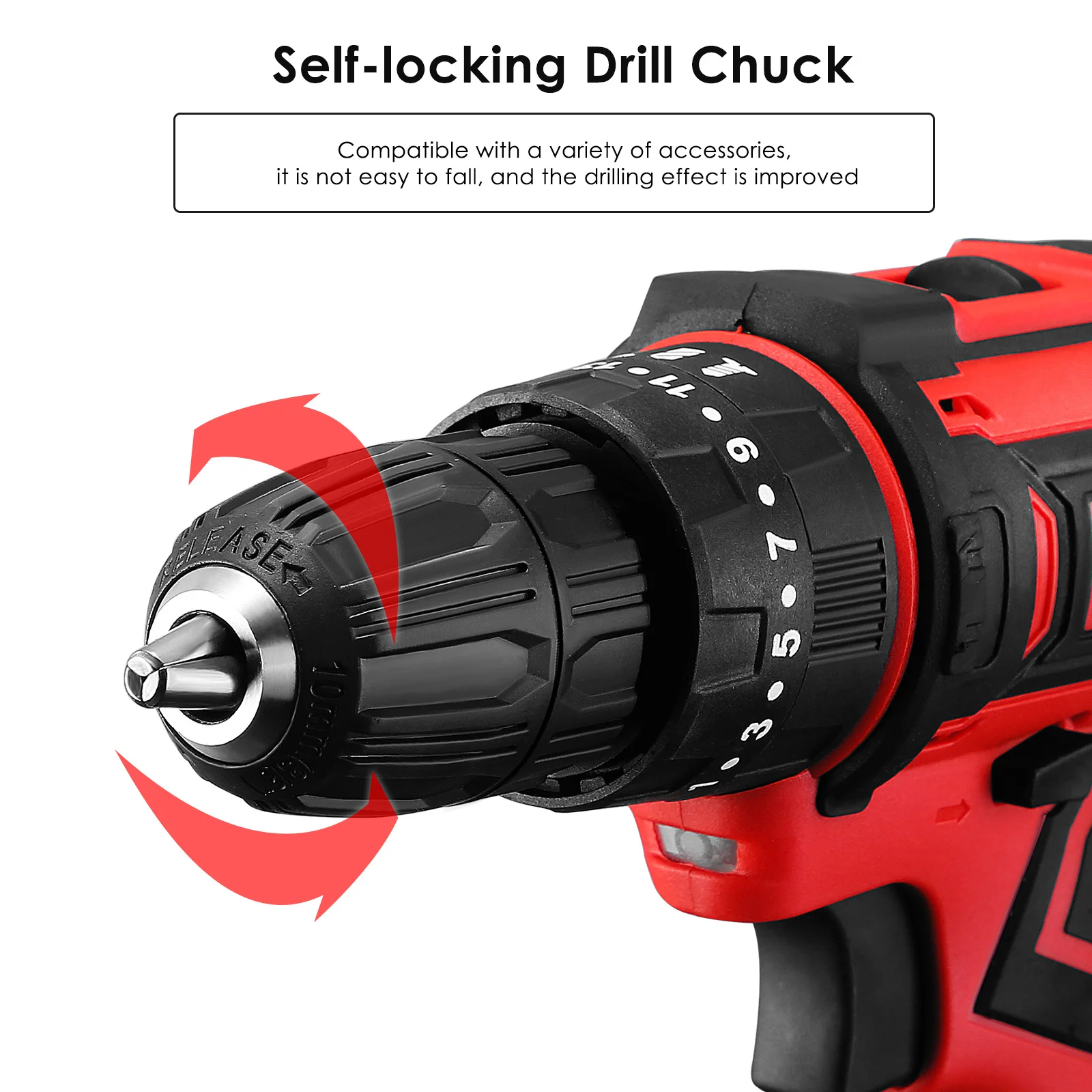 21V 12V Impact Cordless Drill  - مراجعة Power Tools Quotes وسعره