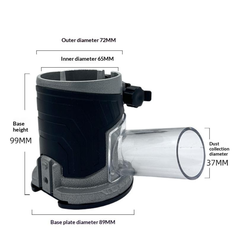1Pcs Adjustable Aluminum Alloy - مراجعة Router Trim Base وسعره