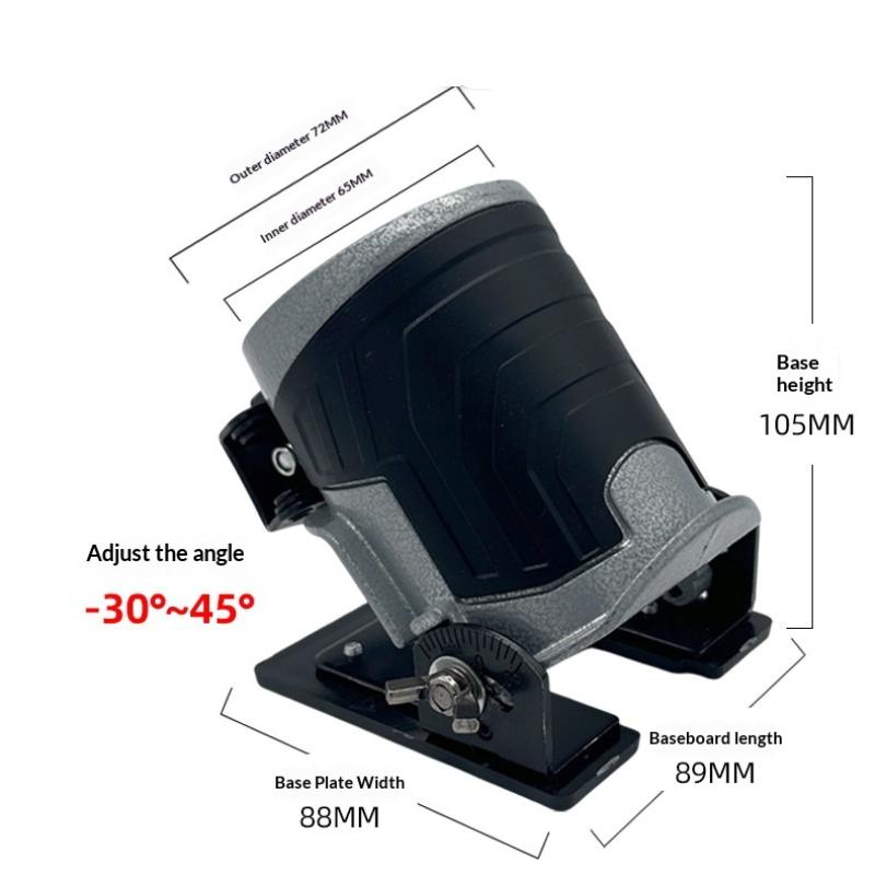 1Pcs Adjustable Aluminum Alloy - مراجعة Router Trim Base وسعره