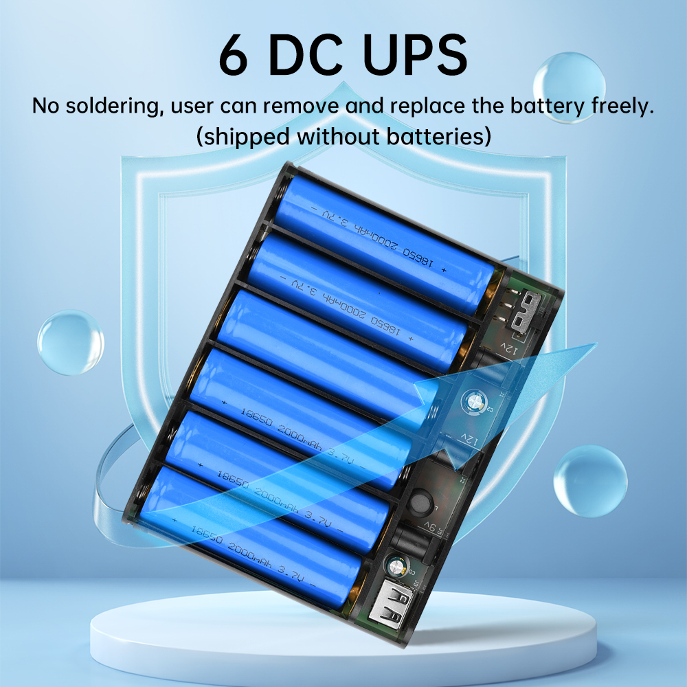 5V9V12V Output Power Bank Box  - مراجعة Power Tools Storage وسعره