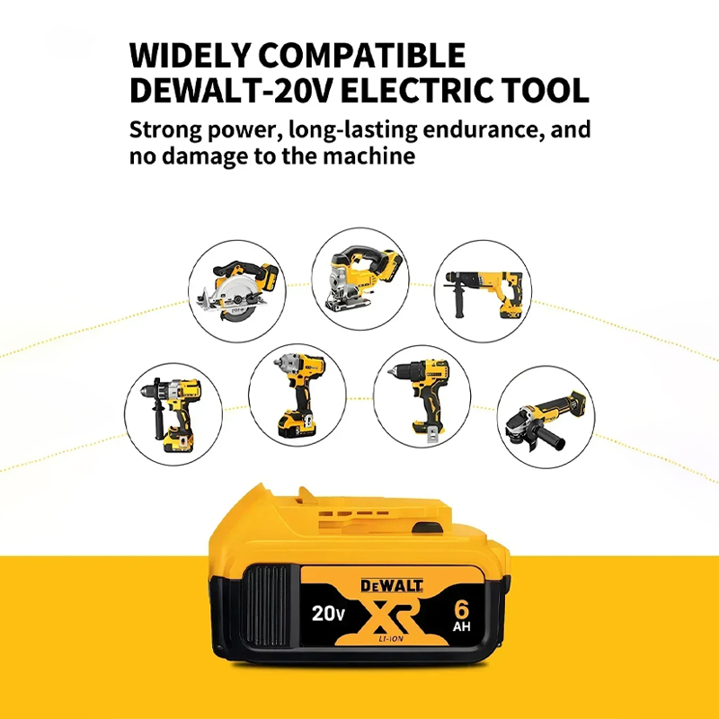 ⚡For Dewalt 18V/20V 5Ah 6Ah Ba - مراجعة Dewalt Power Tools Xr وسعره