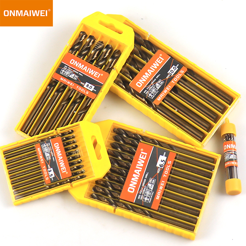 5-10pcs 1-13mm HSS M35 Cobalt  - مراجعة Power Tools Kobalt وسعره