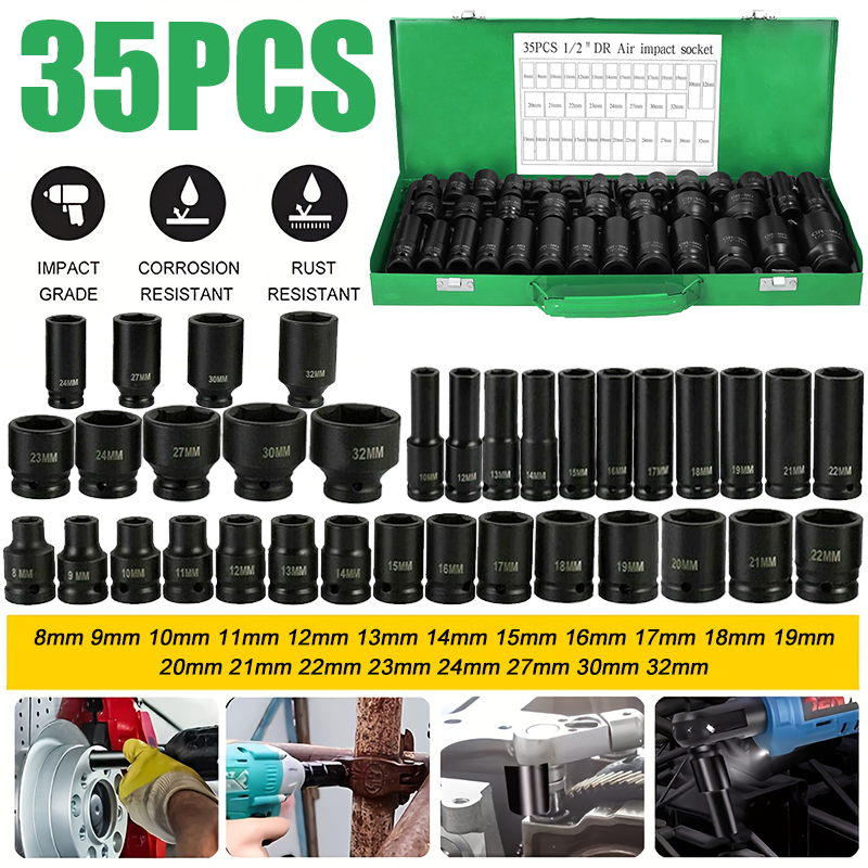 35pcs Professional Heavy-Duty  - مراجعة Power Tools Pneumatic وسعره