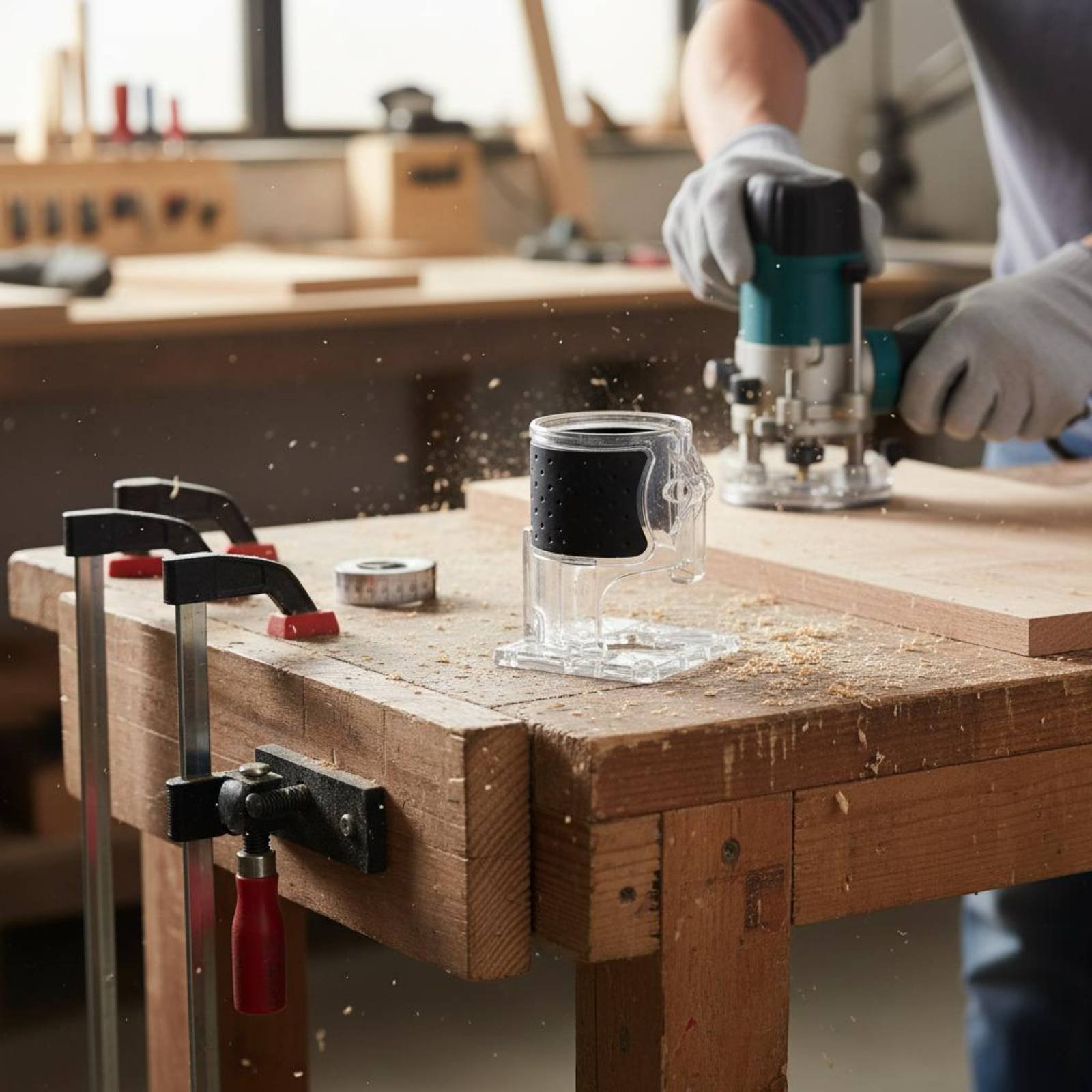 Trim Router Balance Plate Tran - مراجعة Router Trim Base وسعره