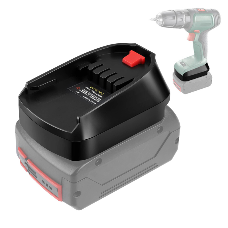 Battery Adapter for Bosch 18V  - مراجعة Power Tools Green Color وسعره