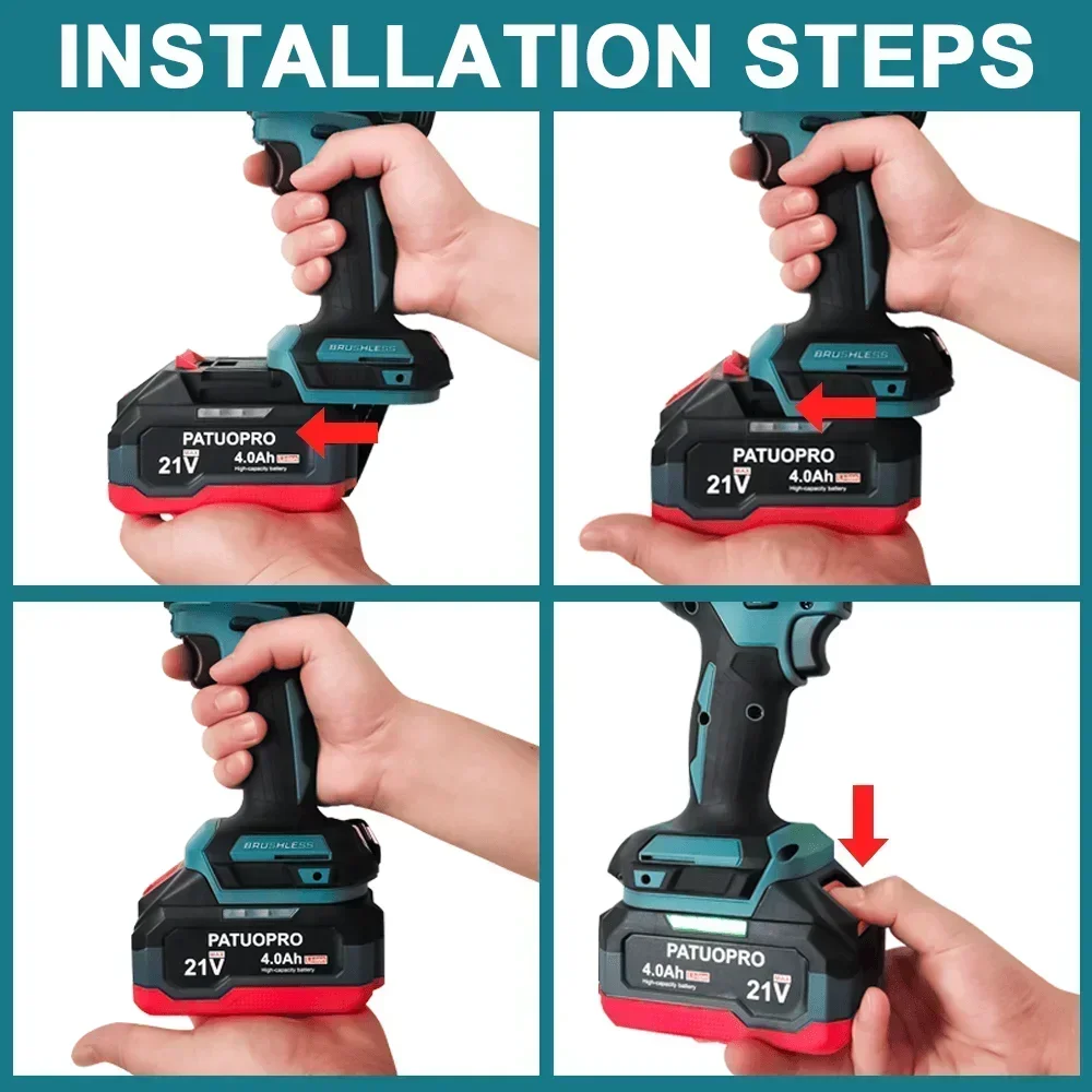 18-21V 2.0Ah 4.0Ah 6.0Ah Recha - مراجعة Power Tools Aeg وسعره
