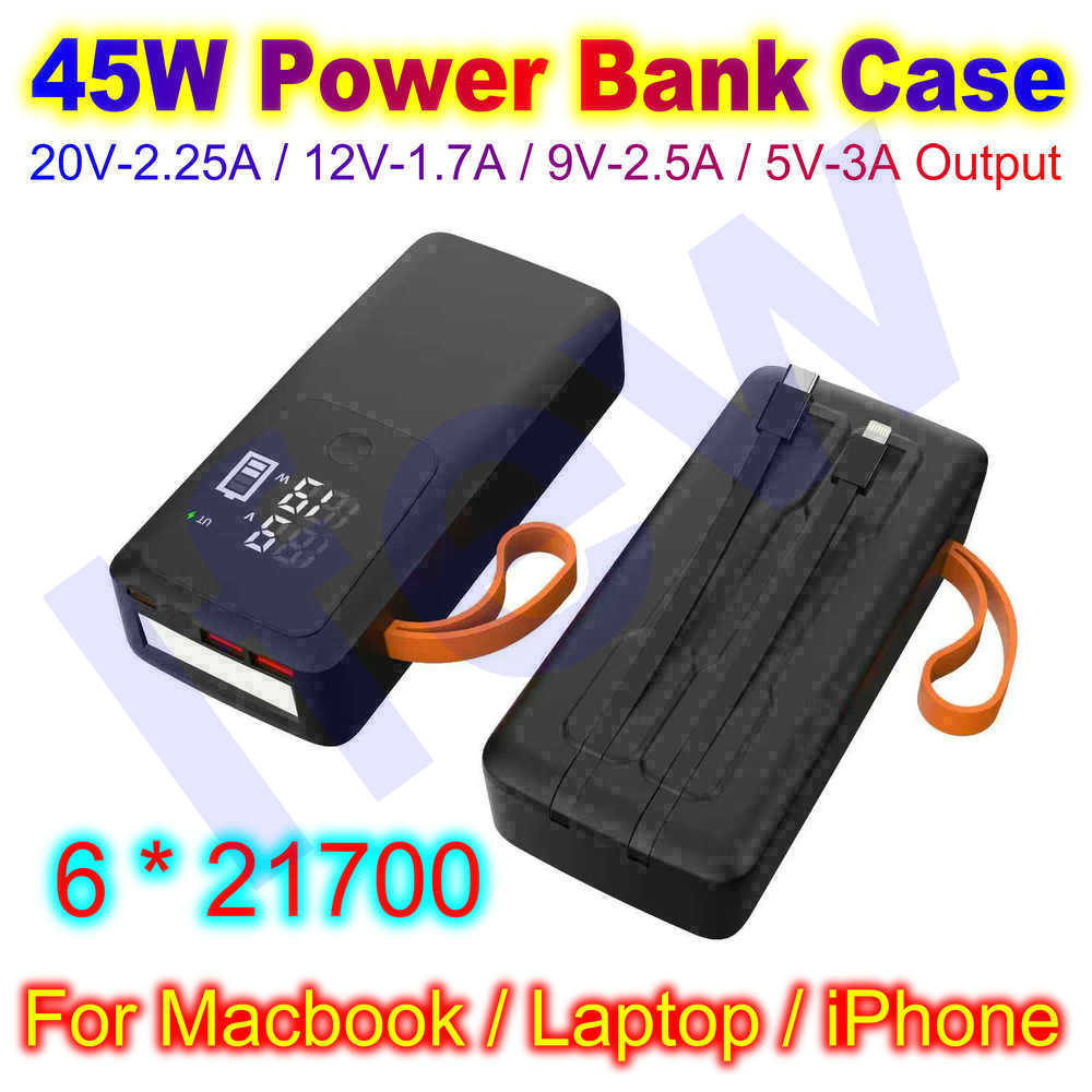45W Power Bank Case For Macboo - مراجعة Power Tools Storage وسعره