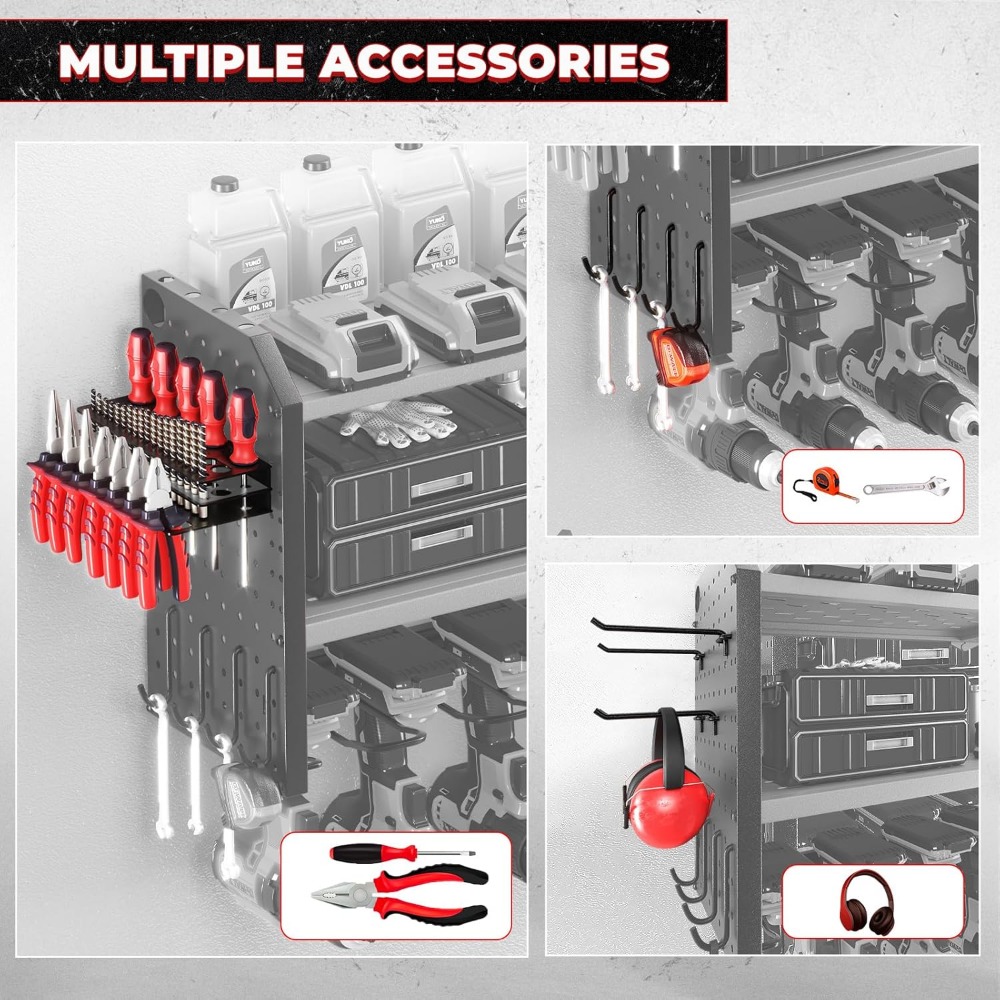 Wall Mount Power Tool Organize - مراجعة Power Tools Storage وسعره