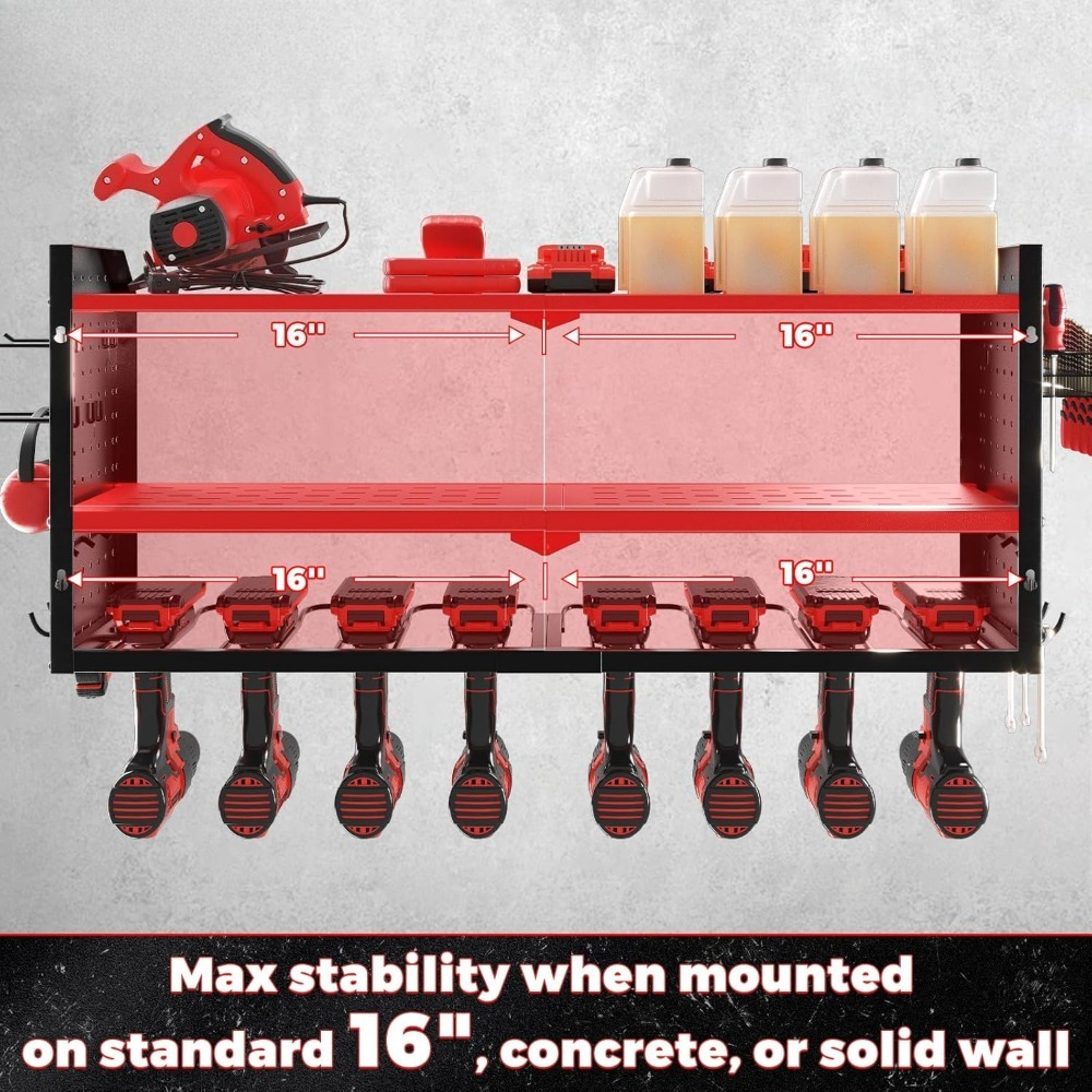 Wall Mount Power Tool Organize - مراجعة Power Tools Storage وسعره