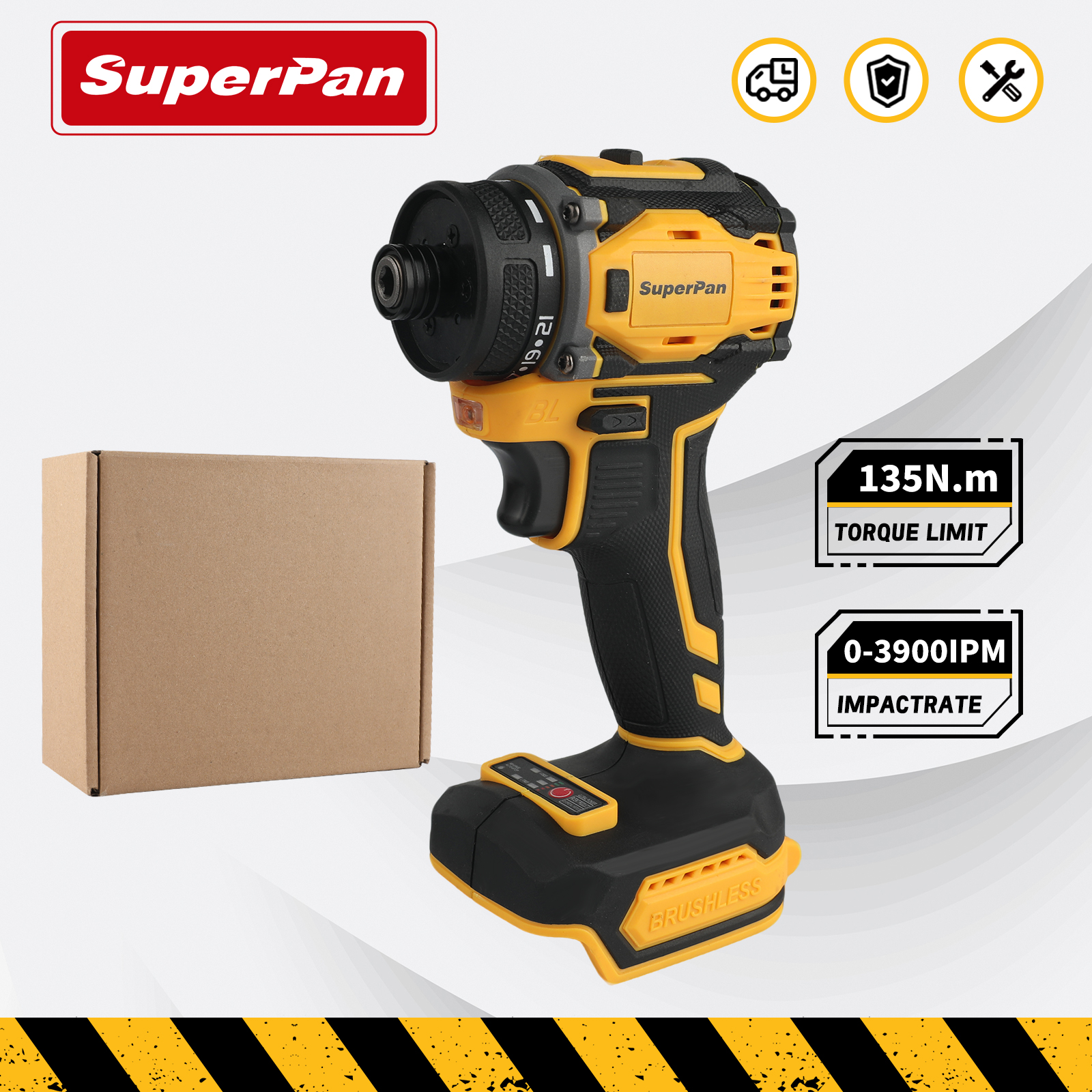Brushless electric screwdriver - مراجعة Power Tools Battery Adapter وسعره