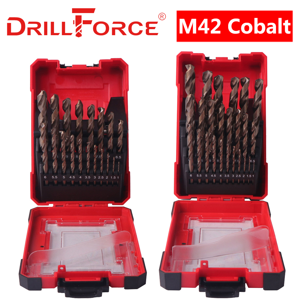 DRILLFORCE 19/25PCS M42 Cobalt - مراجعة Power Tools Kobalt وسعره
