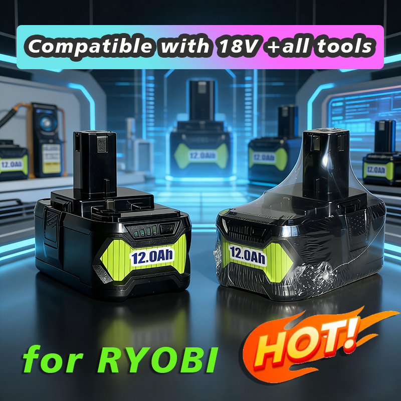 For RYOBI 18V 12.0AH Battery P - مراجعة Power Tools Aeg وسعره