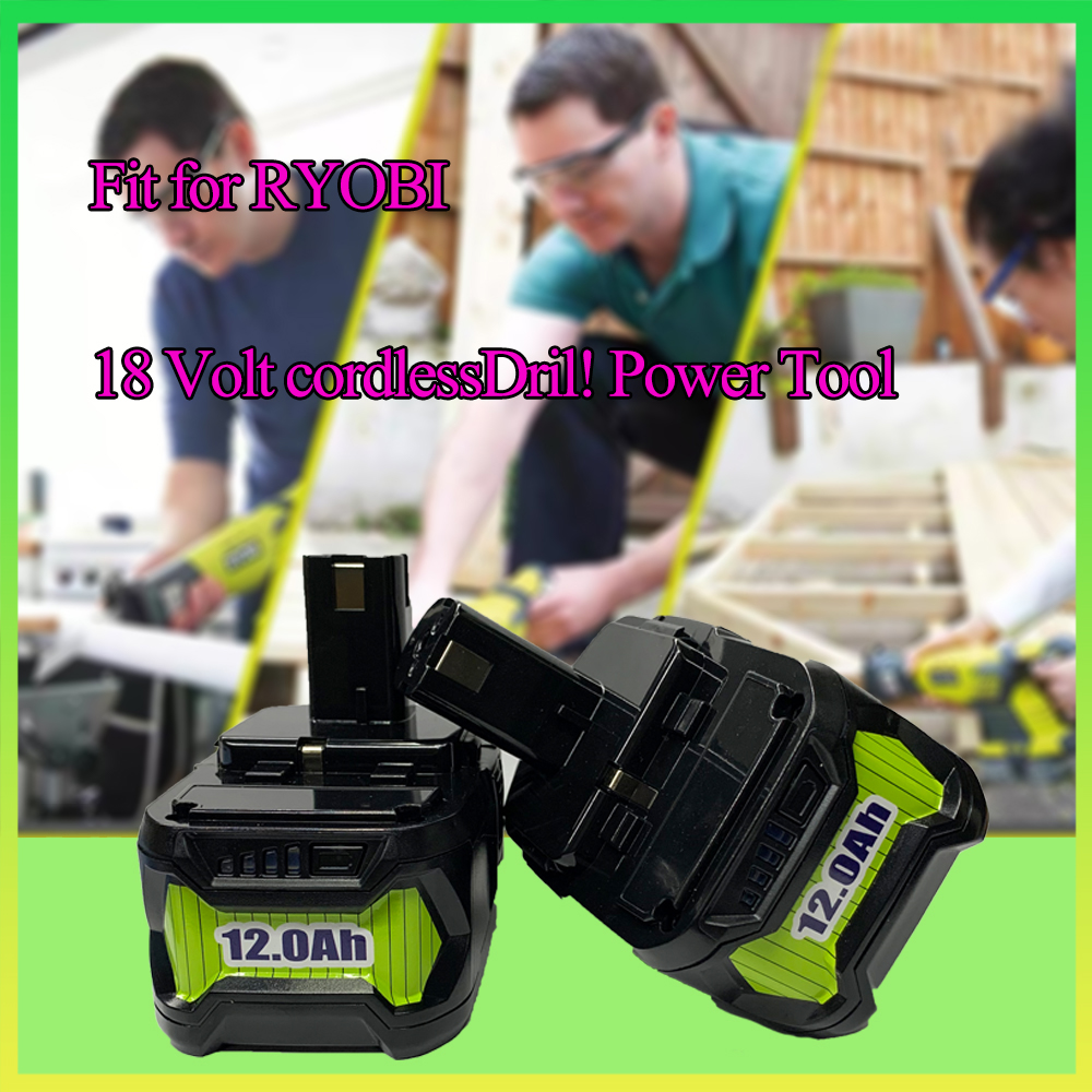 For RYOBI 18V 12.0AH Battery P - مراجعة Power Tools Aeg وسعره