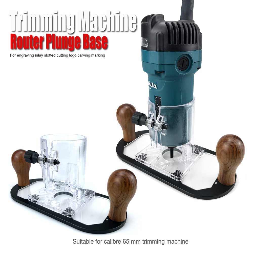 Wood Router Base for Edge Guid - مراجعة Router Trim Base وسعره