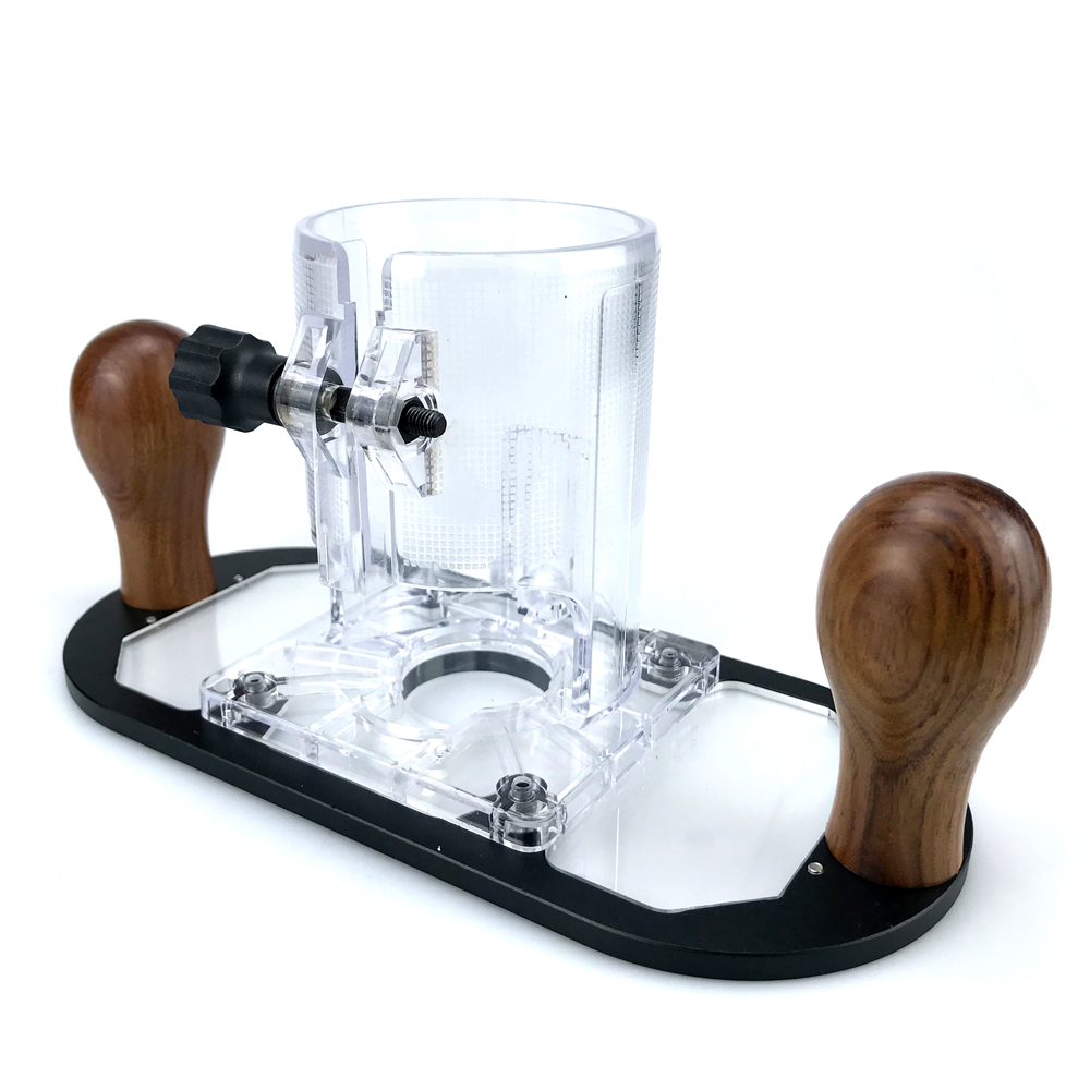 Wood Router Base for Edge Guid - مراجعة Router Trim Base وسعره