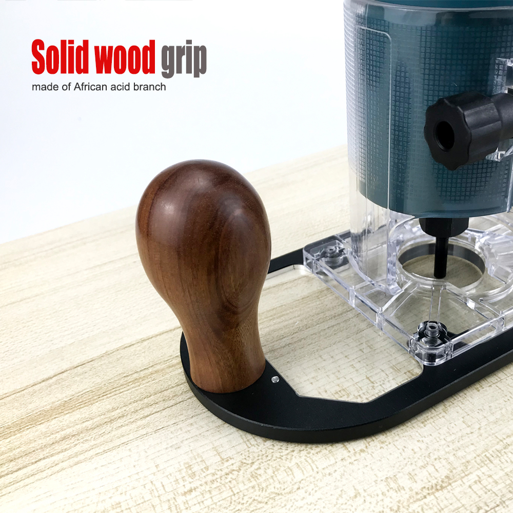Wood Router Base for Edge Guid - مراجعة Router Trim Base وسعره